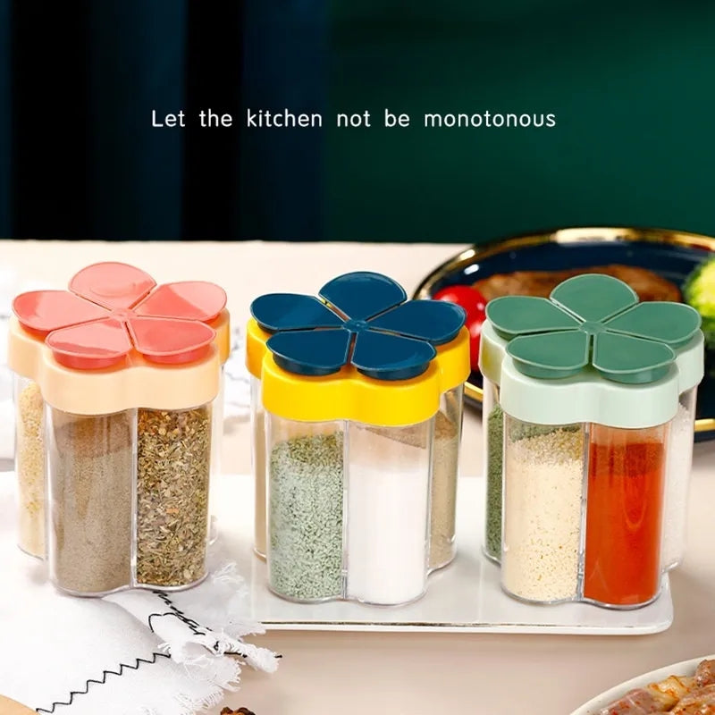 5 Compartment Spice Jar