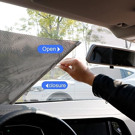 Retractable Car Windshield Visor Sun Shade