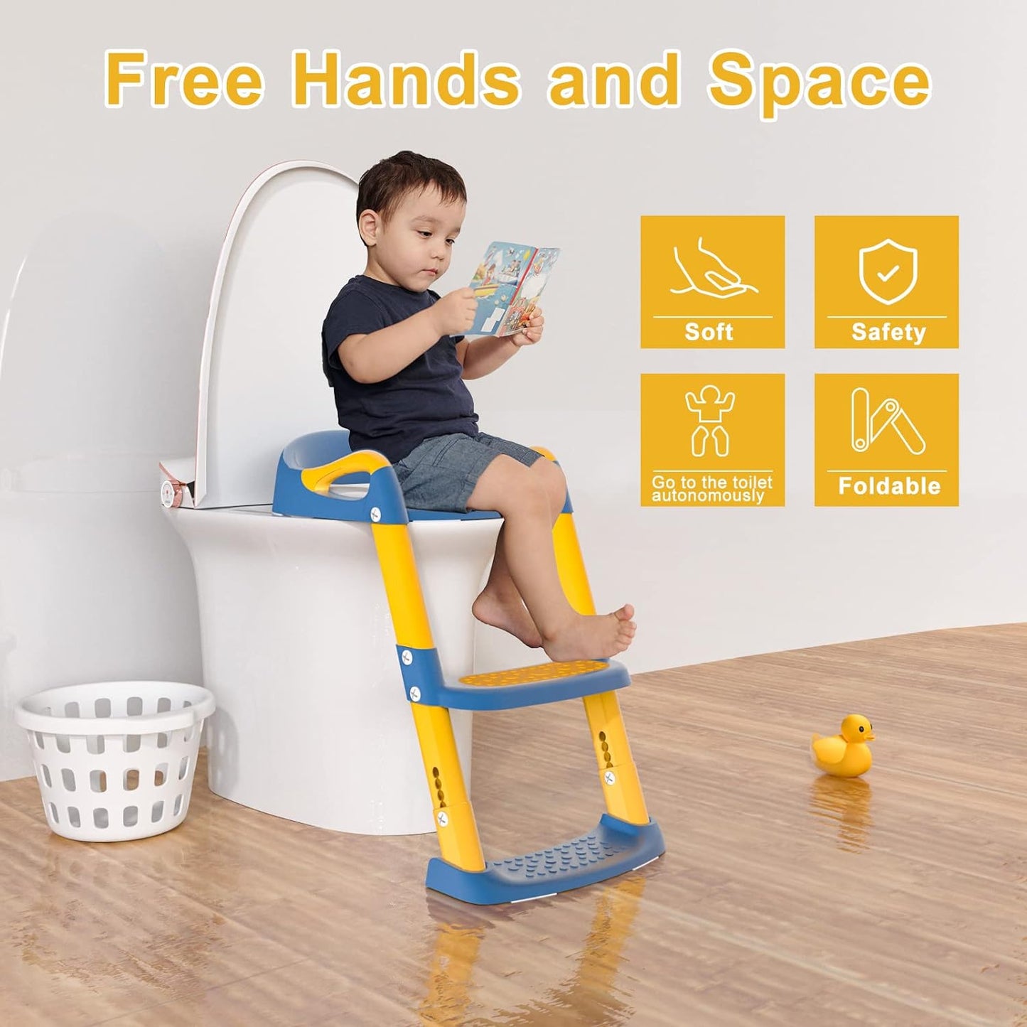 Toilet Training Seats with Step Stool Leader