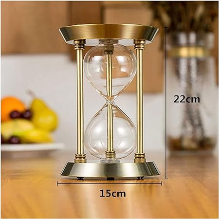 Antique Metal Sand Timer