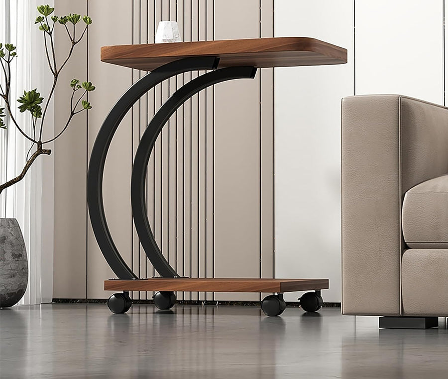 STYLISH C-SHAPED SIDE TABLE