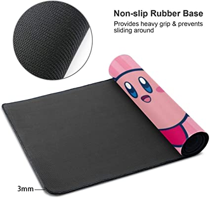 Cute Mouse Pad,Large Gaming Desk Mouse mat Cartoons Keyboard Pad,Laptop Desk Mat for Gaming, Writing, or Home Office Work 32 x 12