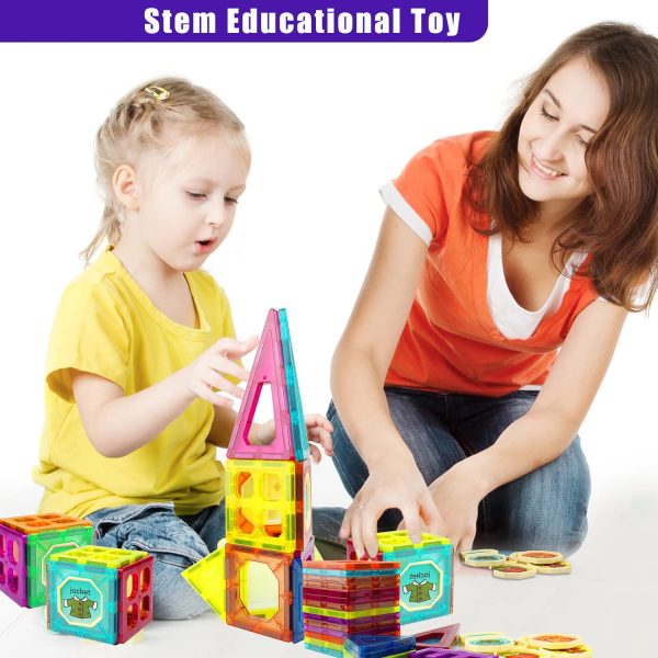 Magnet Tiles Building Blocks For Toddlers