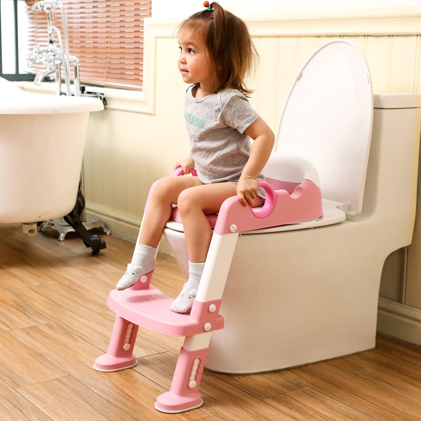 Toilet Training Seats with Step Stool Leader