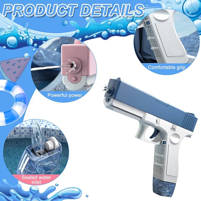 Glock Rechargeable Water Pastoll Toy