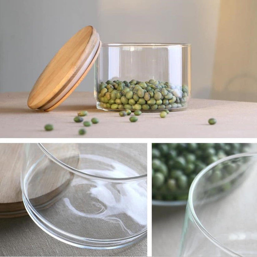 4 Layer Glass Food Container