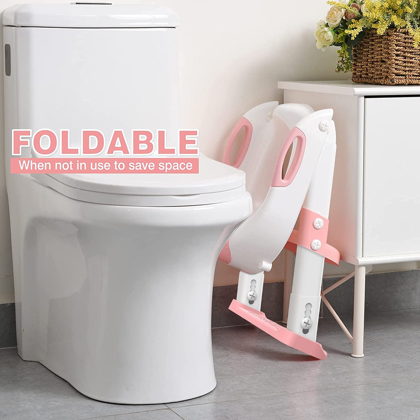 Toilet Training Seats with Step Stool Leader