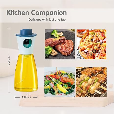 New Fashion Kitchen Oil Pot Sealed Dust-proof Oil Spray Bottle