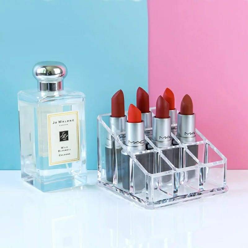 Acrylic 9 Grid Lipstick Organizer