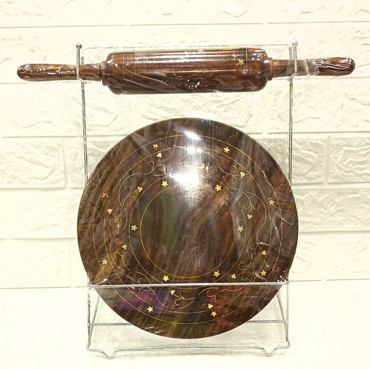 PURE SHEESHAM WOODEN PATLA BELON GOOD QUALITY WITH STAND