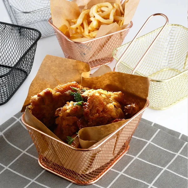 Stainless Steel Deep Fry Basket