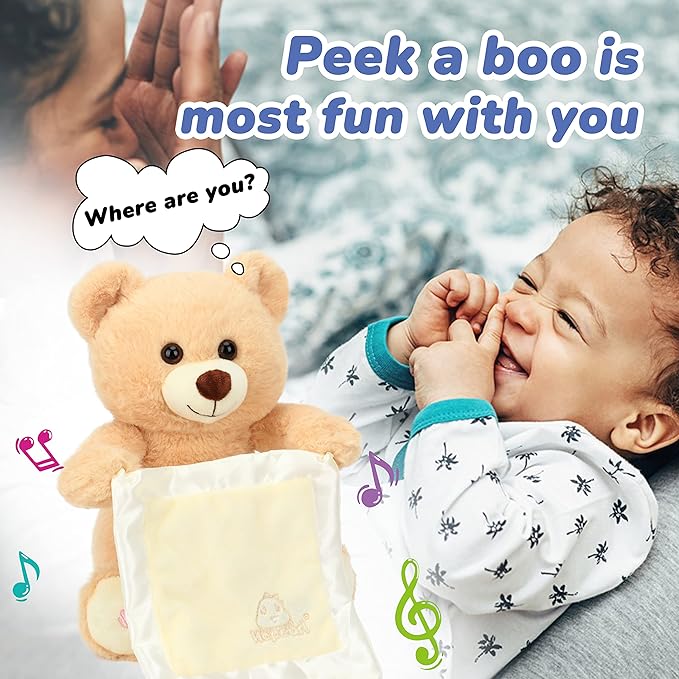 Peek-A-Boo Bear Stuff Toy