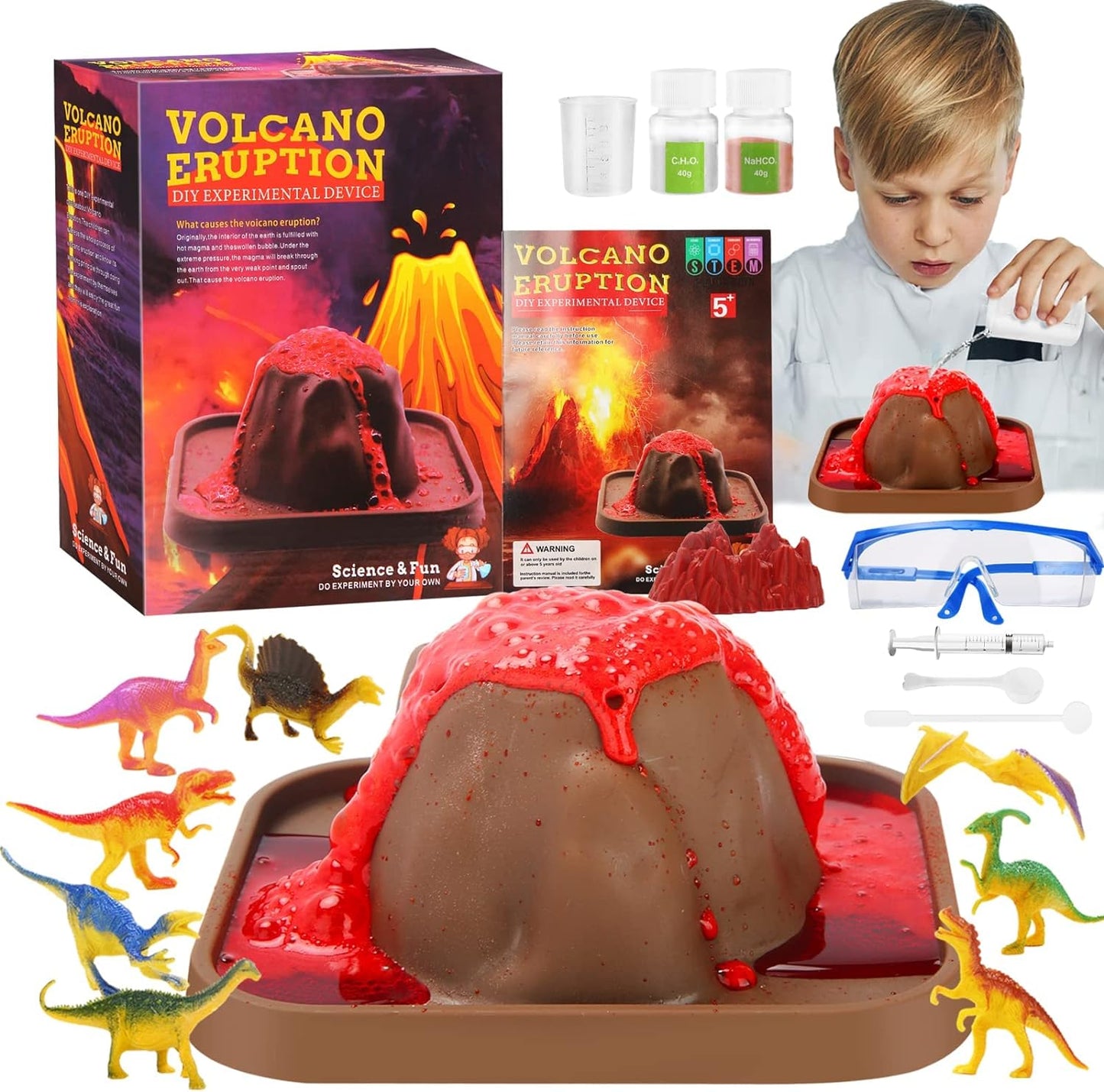 Volcano Eruption Kit - Diy Science Kit ??