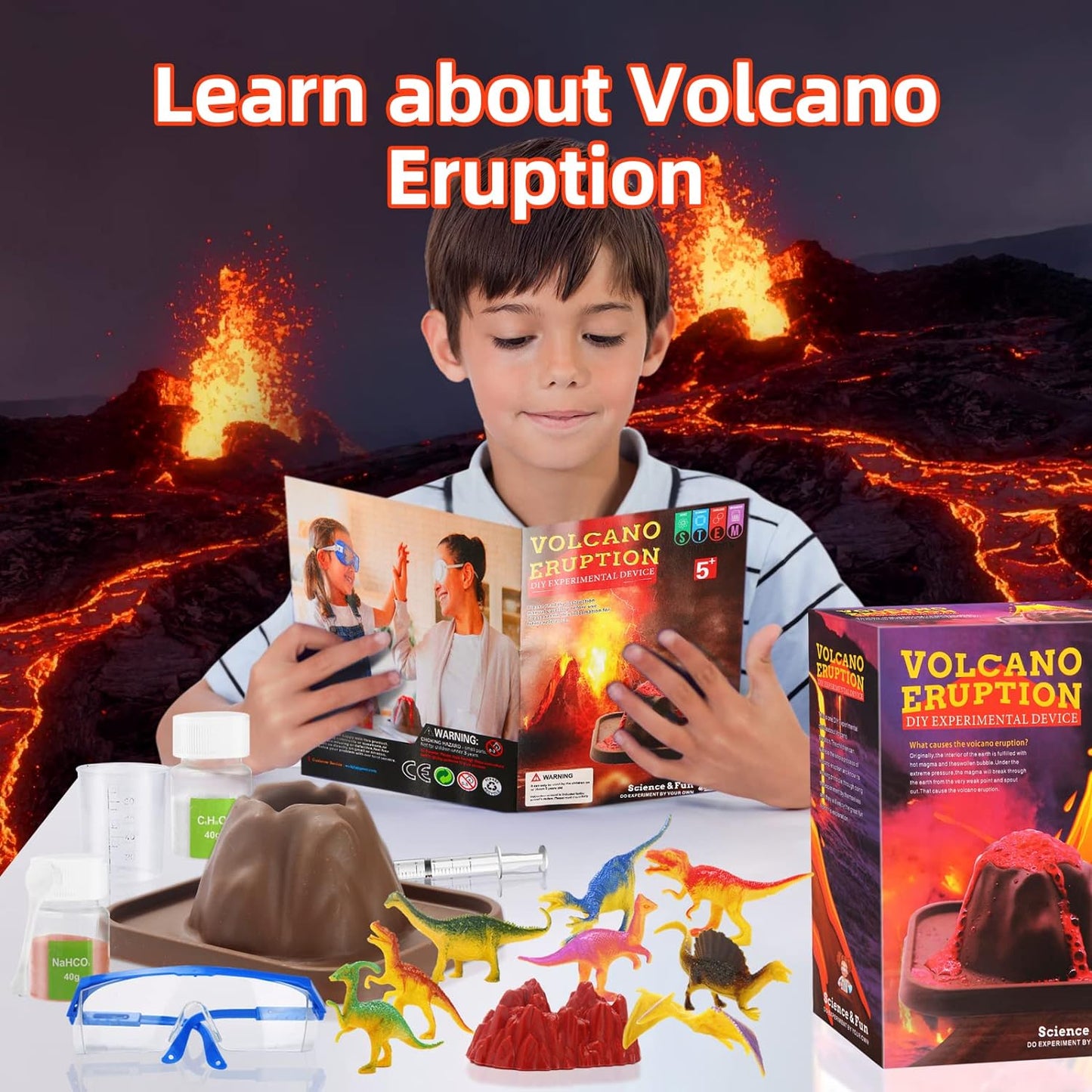 Volcano Eruption Kit - Diy Science Kit ??