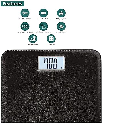 Imported Original iscale 180 kg Human Body Weighing Accurate Health Scale