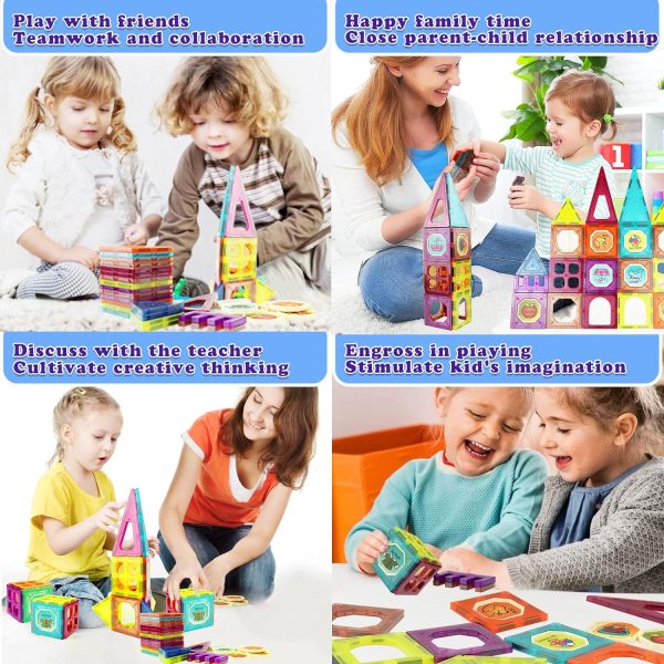 Magnet Tiles Building Blocks For Toddlers