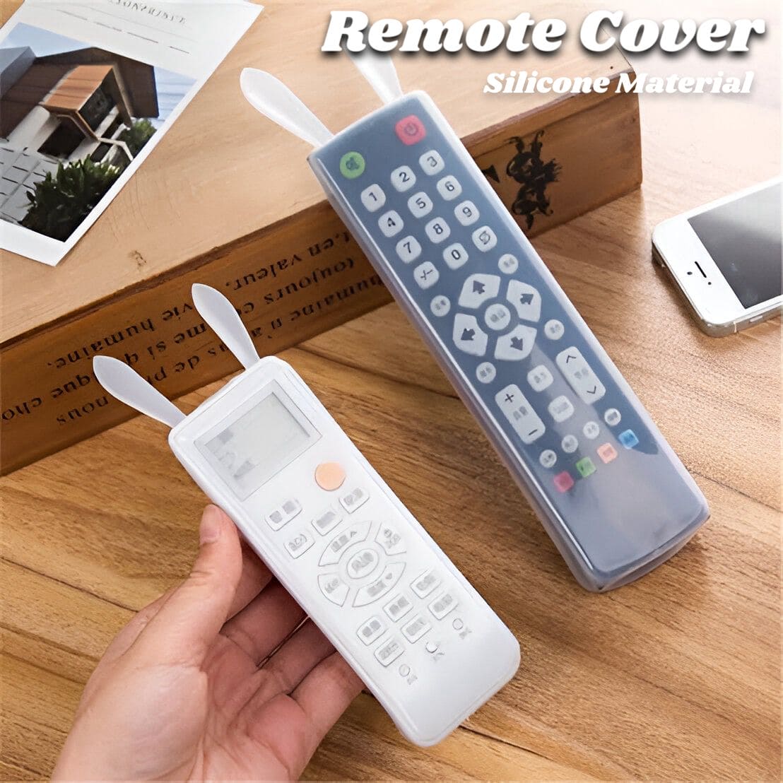 Silicon Rabbit AC Cover, Universal Home TV Remote Control Cover