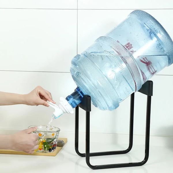 Water Bottle Stand With Nozzle