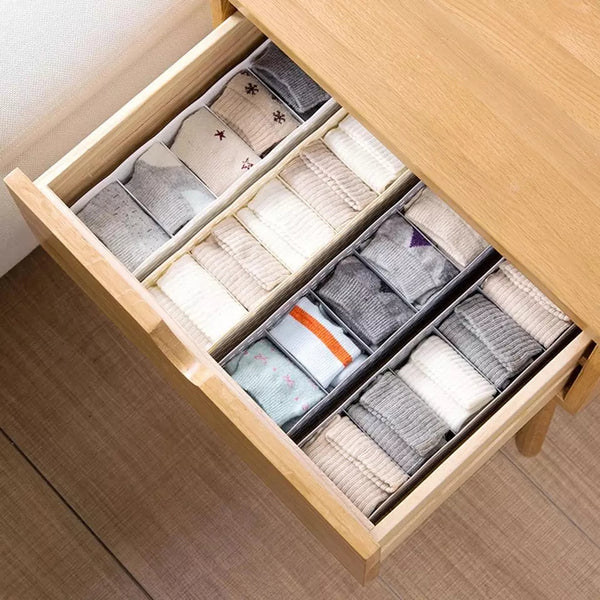 5 Grid Socks Storage Organizer