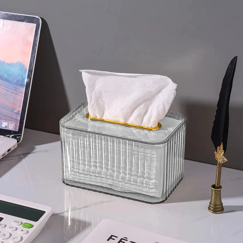 Transparent Desktop Napkin Paper Holder