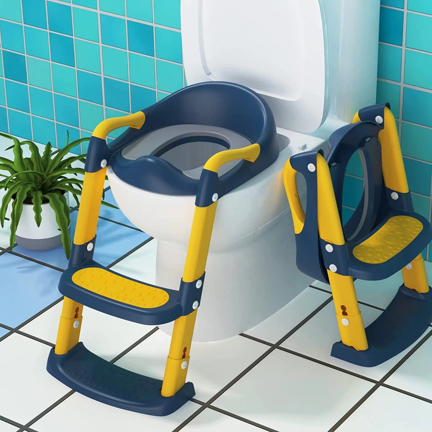 Toilet Training Seats with Step Stool Leader