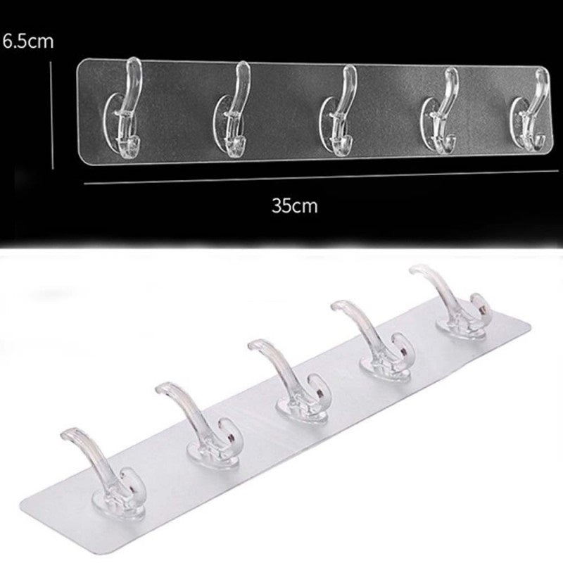 TRANSPARENT WALL HOOKS FOR HANGING