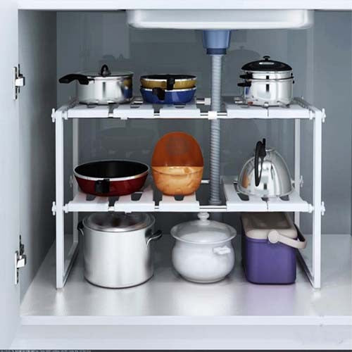 UNDER SINK SHELF - EXPANDABLE