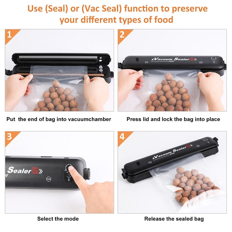 VACUUM SEALER AUTOMATIC VACUUM AIR SEALING MACHINE