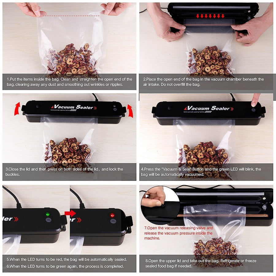 VACUUM SEALER AUTOMATIC VACUUM AIR SEALING MACHINE