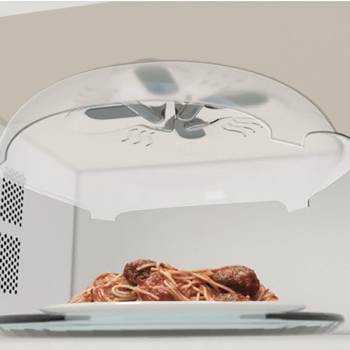 Magnetic Microwave Splatter Guard - Microwave Food Cover