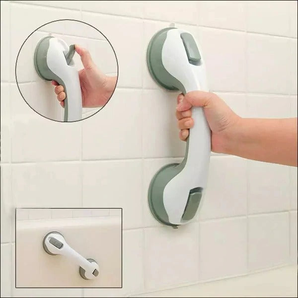 BATHROOM STRONG VACUUM SUCTION CUP HANDLE ANTI SLIP SUPPORT HELPING GRAP