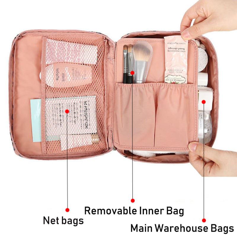 Multifunction Women Makeup Cosmetic  Travel Pouch