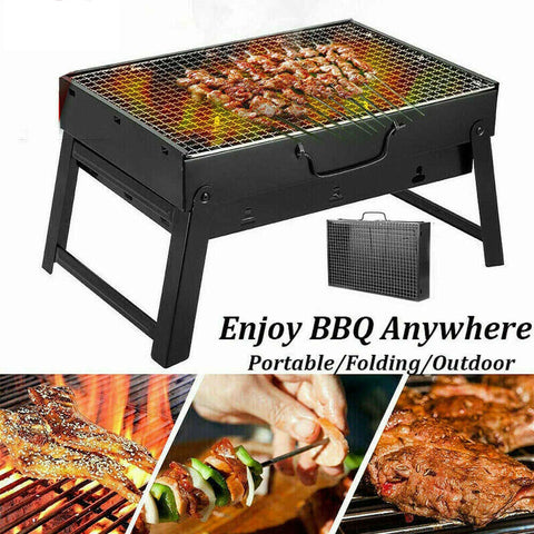 Portable & Foldable BBQ Grill Space Saver