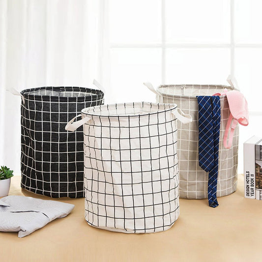 Folding Fabric Laundry Basket