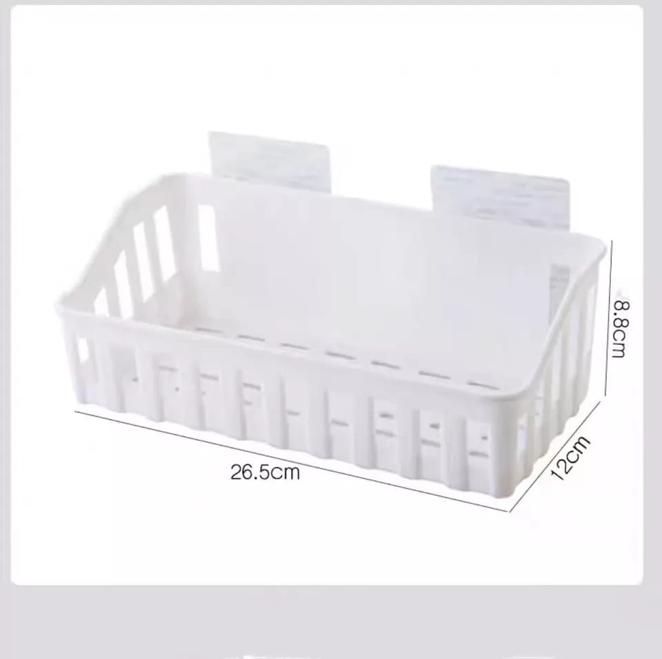 New Bathroom Rack Wall Mounted Plastic Kitchen Storage