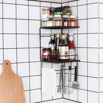 2 Layer Corner Storage Shelves