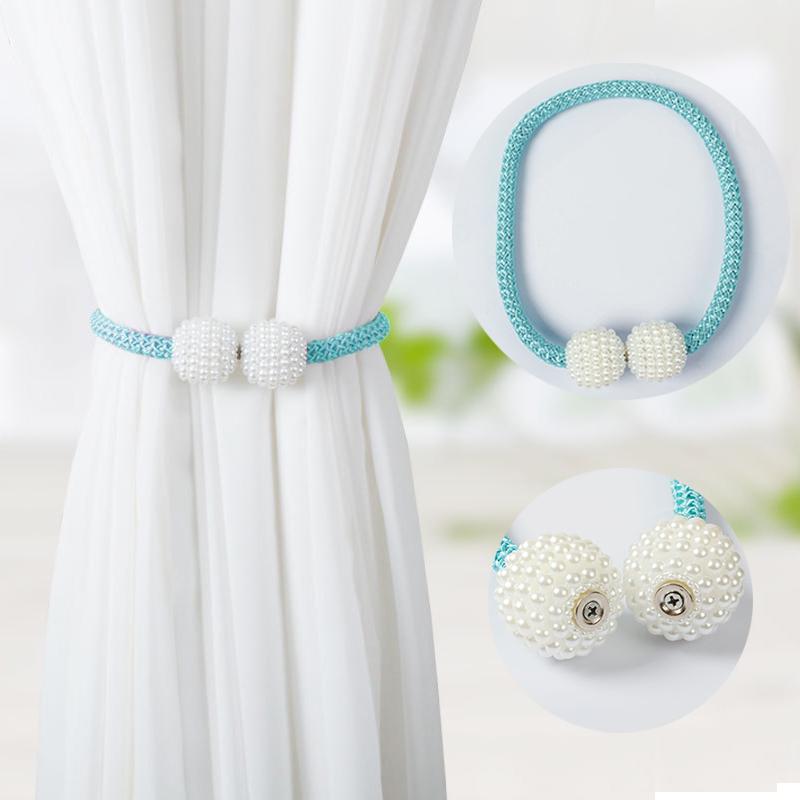 Magnetic curtain Tie Hook