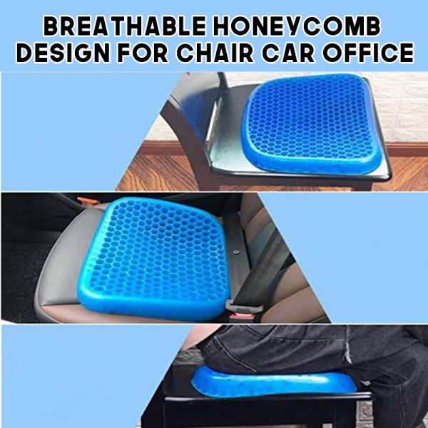 Egg Sitter Absorb Pressure Relief Breathable Honeycomb Car/Office Non Slip