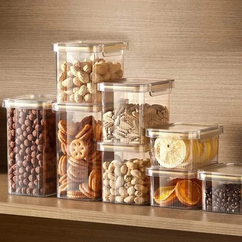 Moisture Proof Airtight Food Container Set (4pcs)