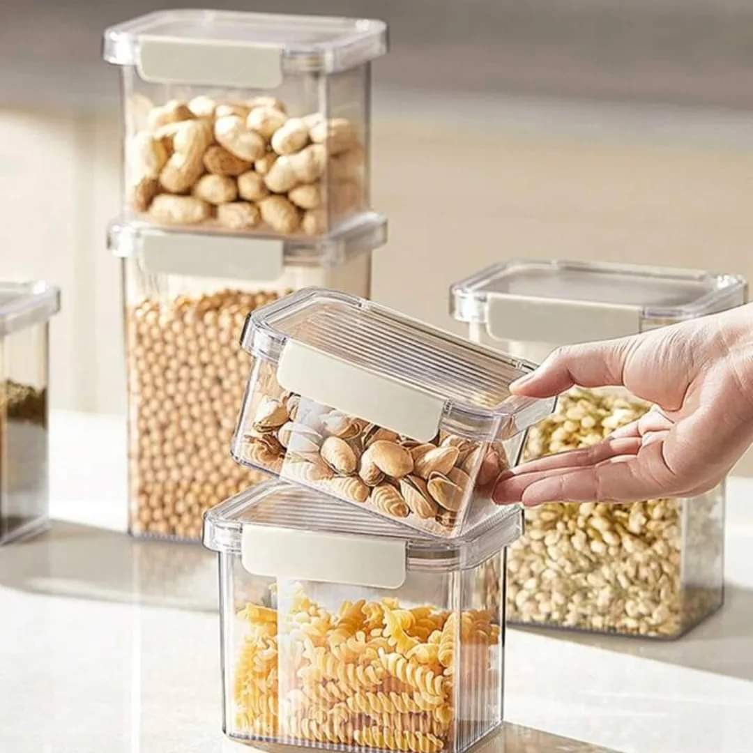 Moisture Proof Airtight Food Container Set (4pcs)