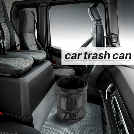 Foldable Car Trash Basket Waterproof Pop-Up Bag