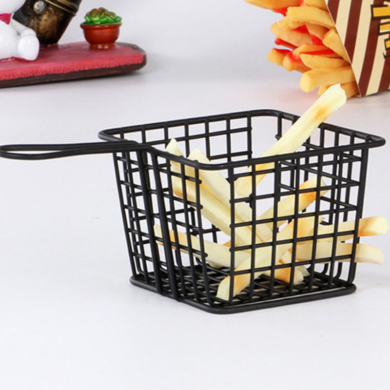 Mini Square Iron Fries Basket