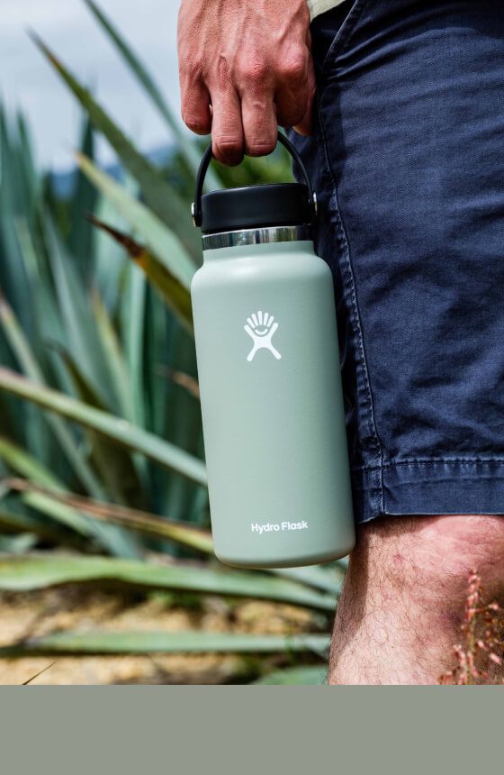 Hydro Flask 32oz Wide Mouth With Flex Straw Cap