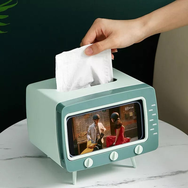 TV Style Tissue Box