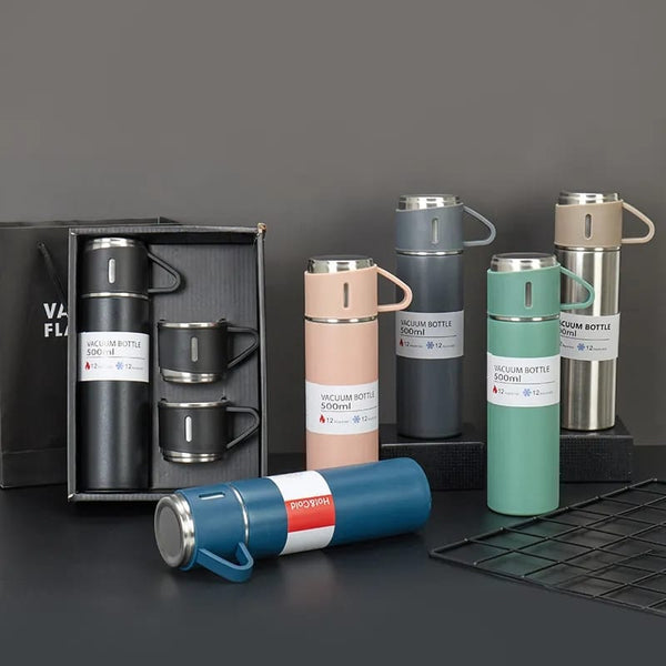 Double Layer Stainless Steel Vaccum Flask