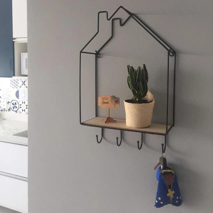 Hut Style Wall Shelf