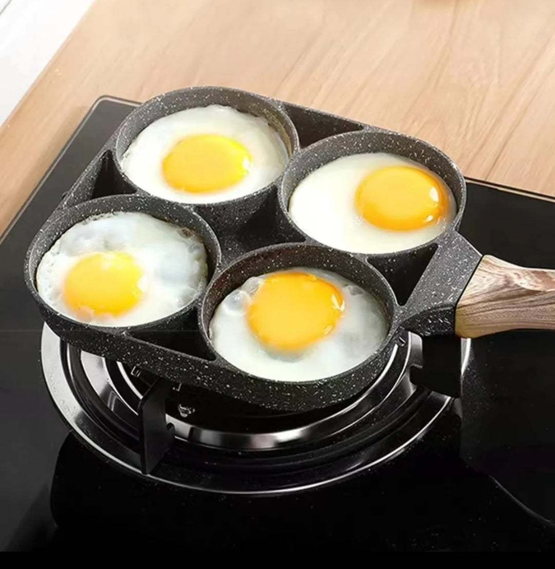 Nonstick Four Portion Frying Pan