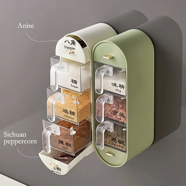 Wall Mounted Condiment Box