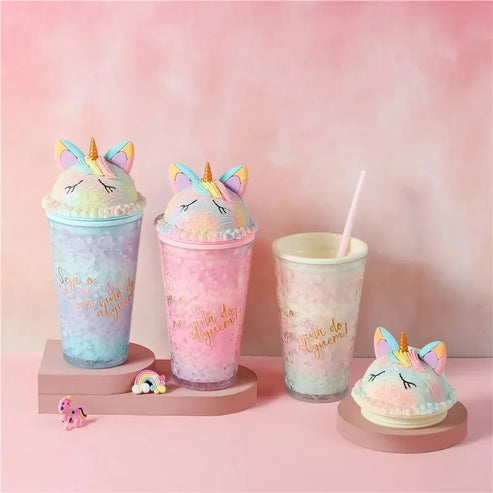 Cartoon Unicorn Ice Cup