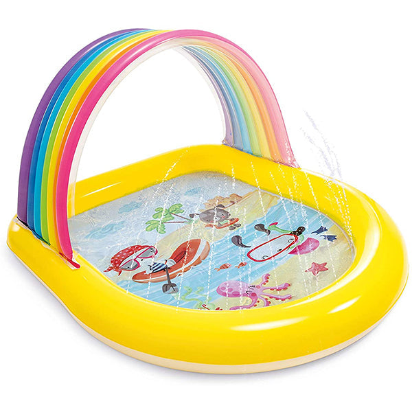 Intex Rainbow Arch Spray Pool 58" x 51" x 34"